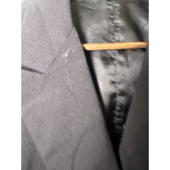 Black Sailor-Inspired Blazer with Gold Accents Men’s Estimated Size 42 – Nautica - Picture 7 of 8